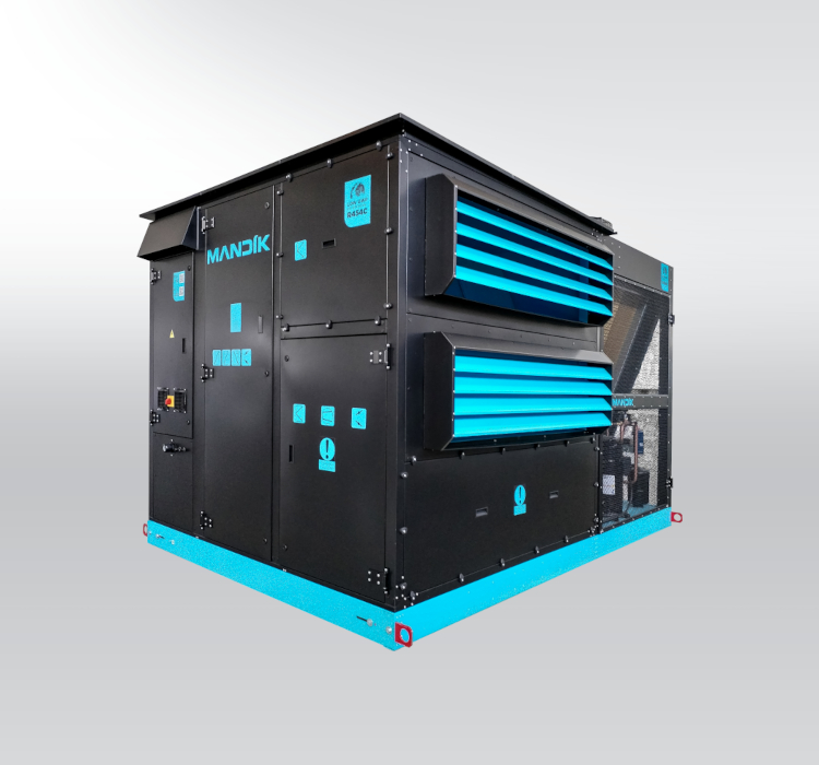 Compacte airconditioning- en luchtbehandelingsunit uit de R-serie (product van het Rooftop-type)